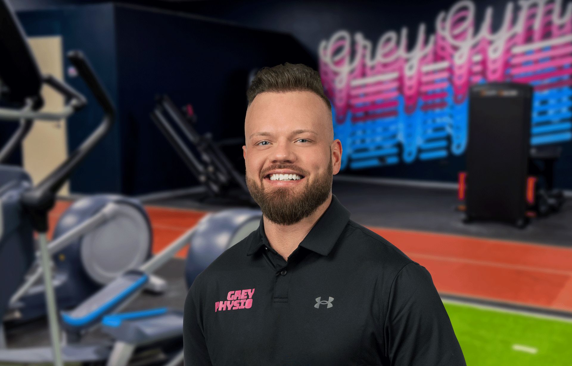 Max, Physiotherapeut im GREY GYM